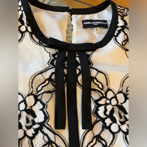 Karl Lagerfeld Paris Sleeveless Top - Picture 4 of 7